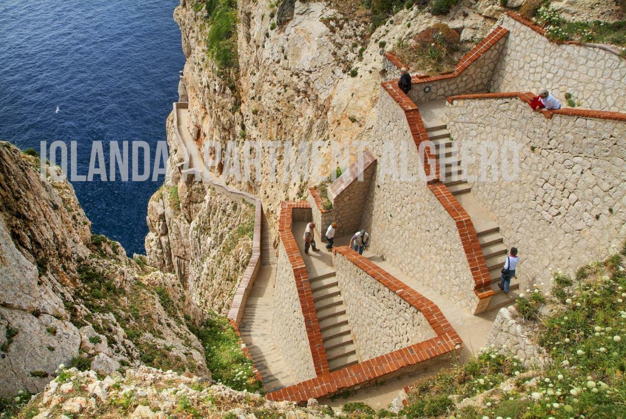 Iolanda Apartment 30M From Seaside Alghero Kültér fotó